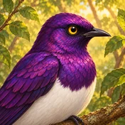 Violet-backed Starling
