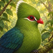 Knysna Turaco