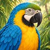 Blue-and-yellow Macaw